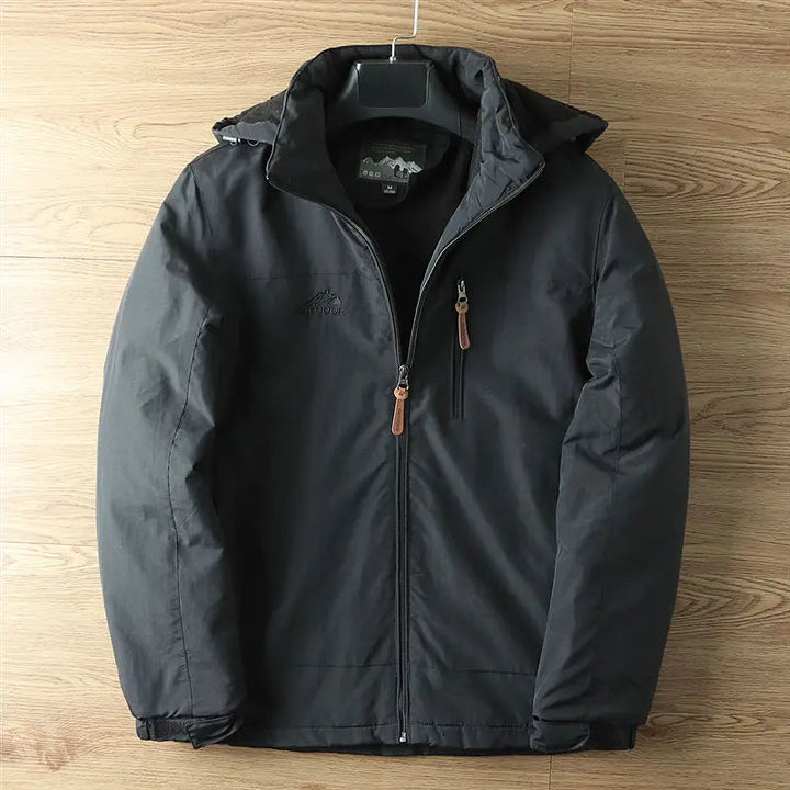 Linton - Abrigo Impermeable De Invierno Con Forro Polar