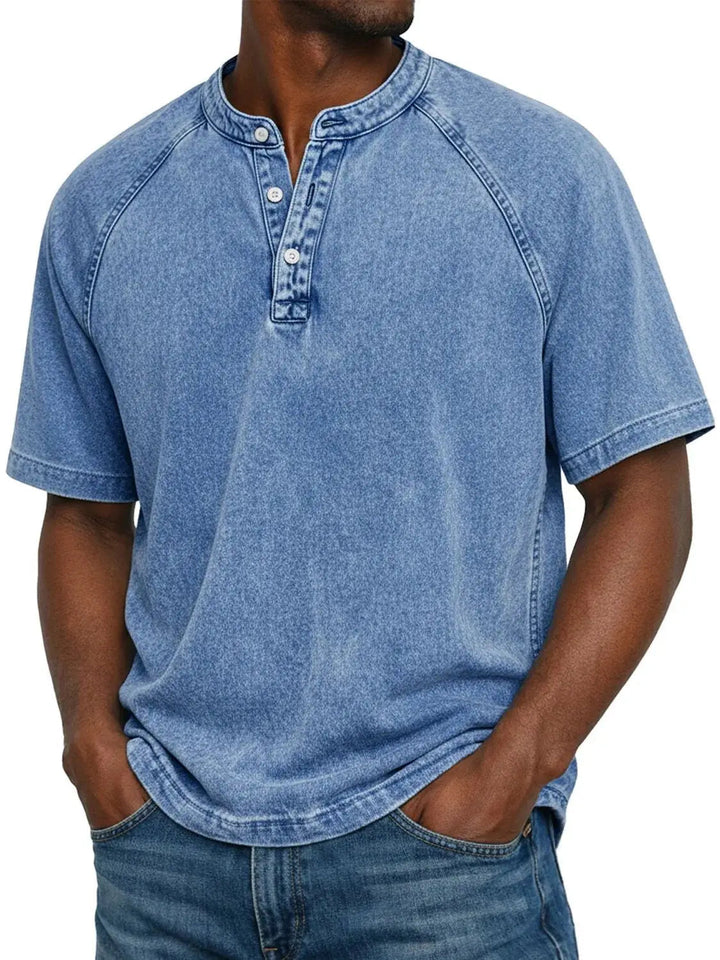 Esarot - Camisa Vintage Con Botones