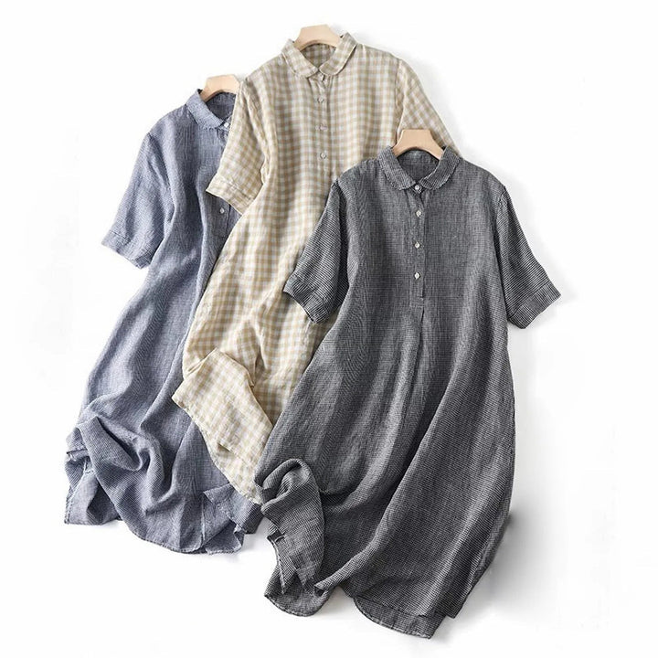 Luretta - Vestido Camisero de Lino