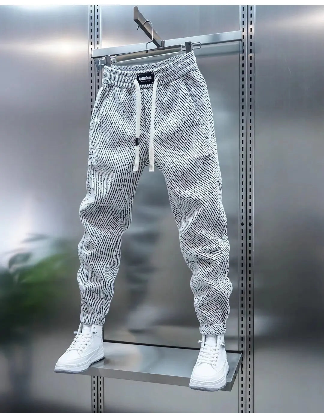 Jukka - Pantalones Con Cintura Eástica y Cordón