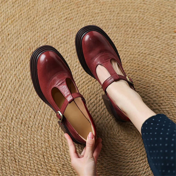 Maral - Chunky Block Heel Pumps