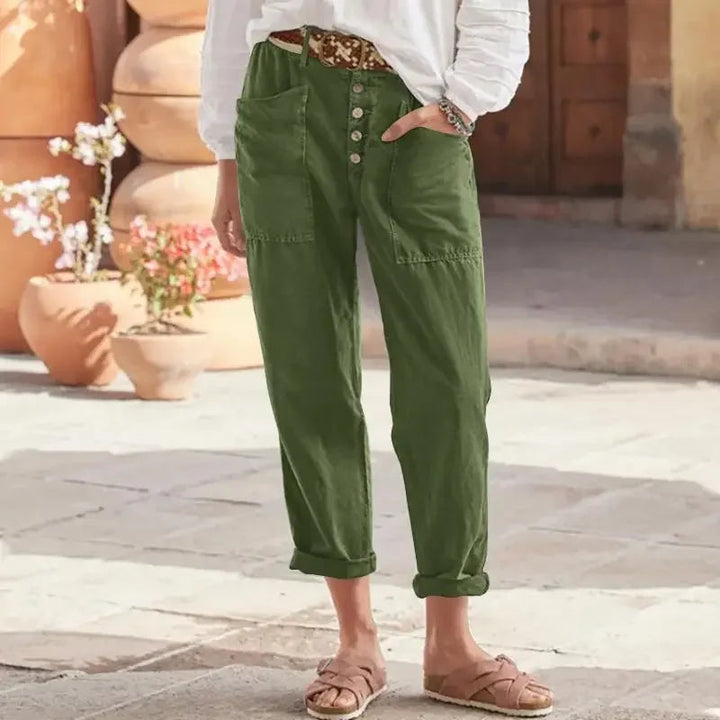 Inge - Pantalones De Corte Holgado