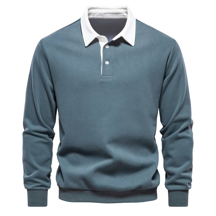 Eugen - Sudadera Clásica De Invierno Estilo Polo