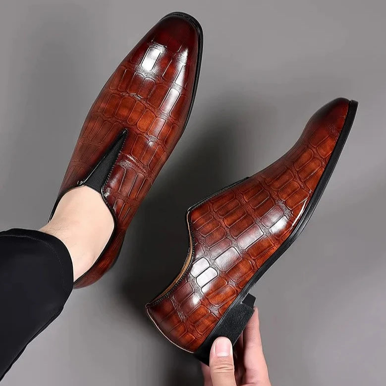 Zephan - Cómodos Zapatos De Cuero