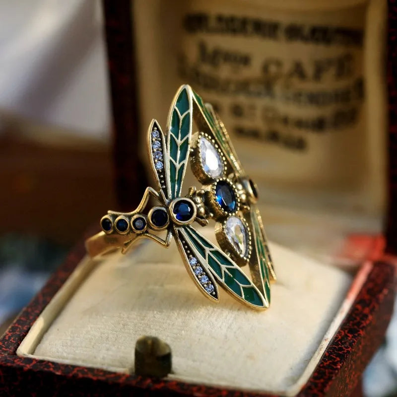 Marzella - Anillo Libélula La herencia del Poeta