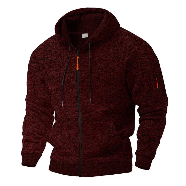 Kajetan - Cómoda Chaqueta Con Cremallera y Bolsillos