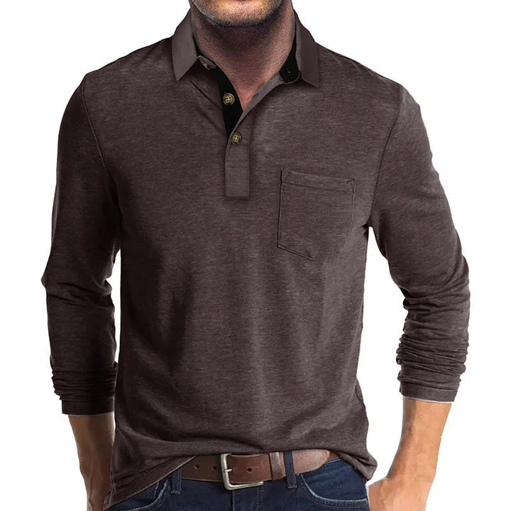 Romualdas - Camisa Elegante de Manga Larga