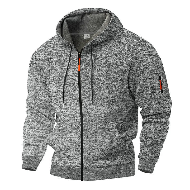 Kajetan - Cómoda Chaqueta Con Cremallera y Bolsillos