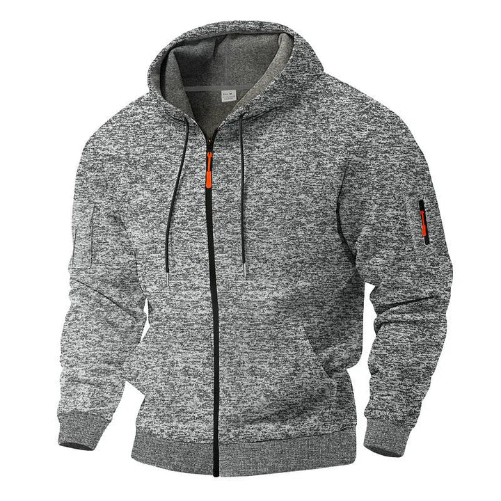 Kajetan - Cómoda Chaqueta Con Cremallera y Bolsillos