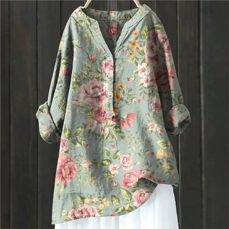 Jovita - Blusa Con Estampado Floral