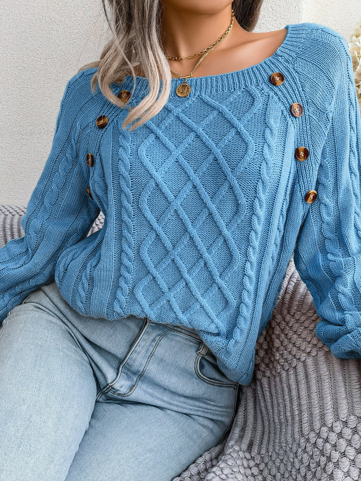 Deanna - Manga Larga Punto Jersey