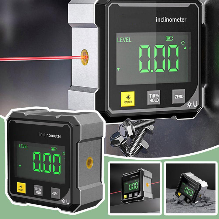 MagPro - Transportador Digital Magnético De 4 Lados Con Láser