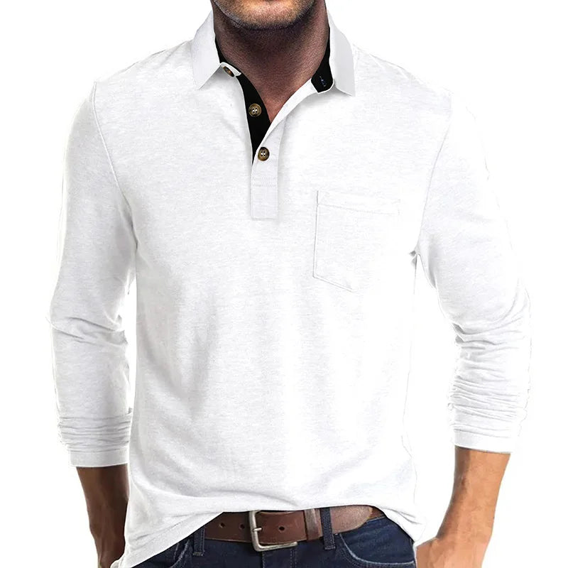 Romualdas - Camisa Elegante de Manga Larga