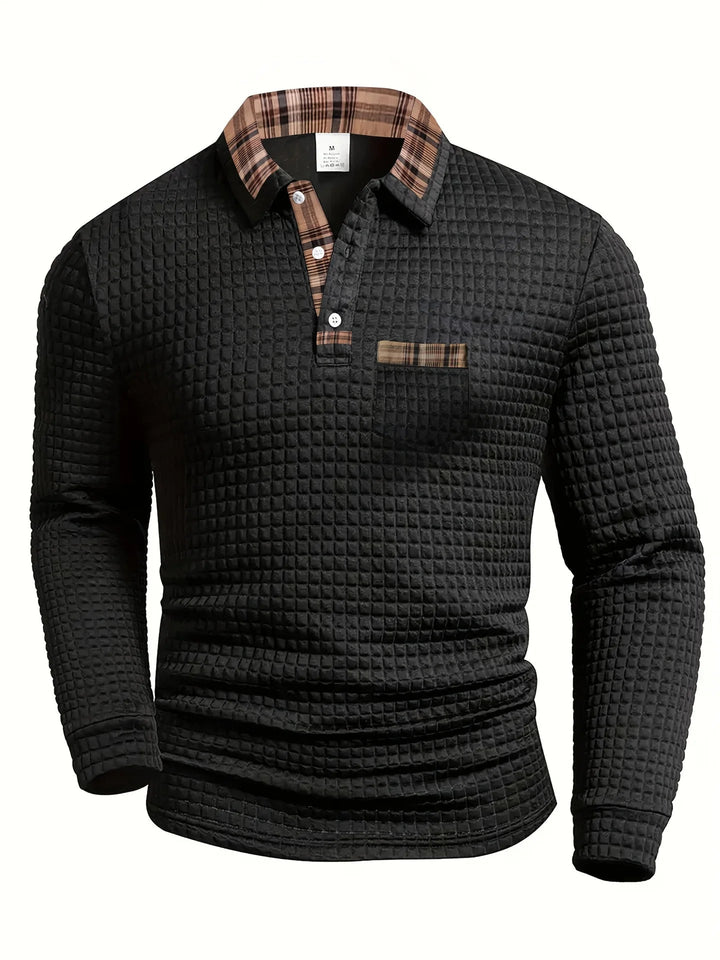 Dvarko - Polo Informal Con Estampado De Cuadros