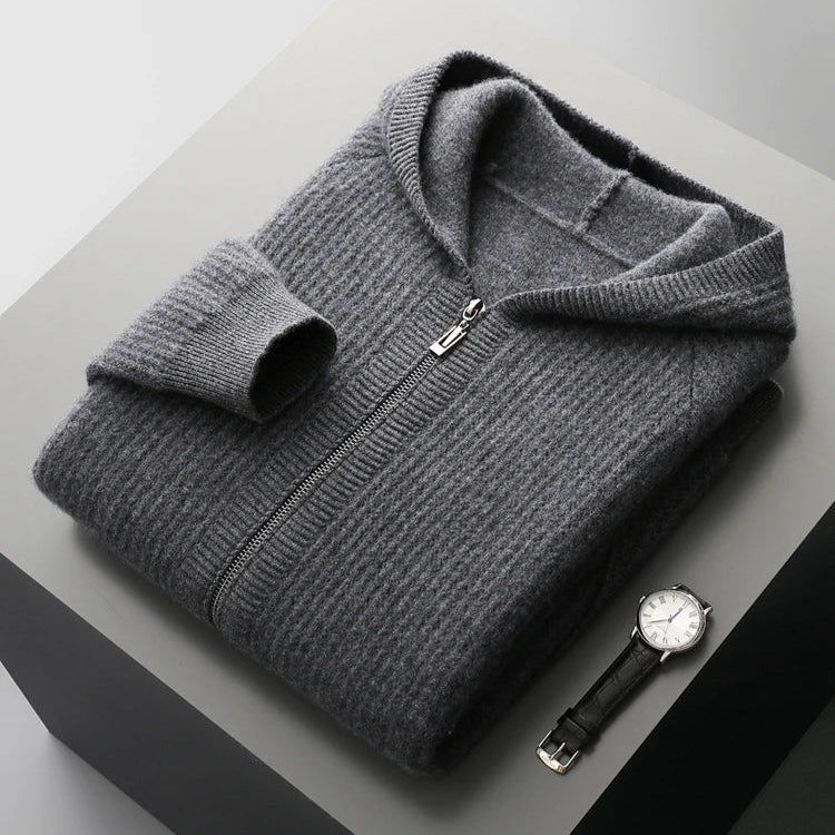 Yonel - Sudadera Con Capucha de Cachemira De Lujo
