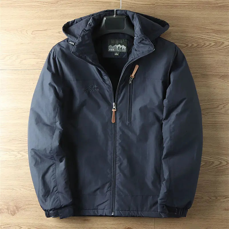 Linton - Abrigo Impermeable De Invierno Con Forro Polar