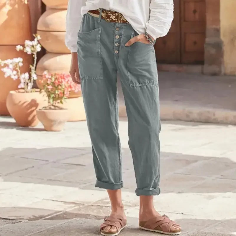Inge - Pantalones De Corte Holgado