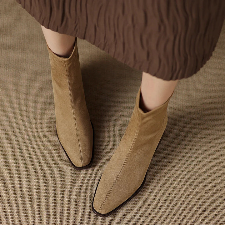 Sheley - Elegantes Botines De Ante