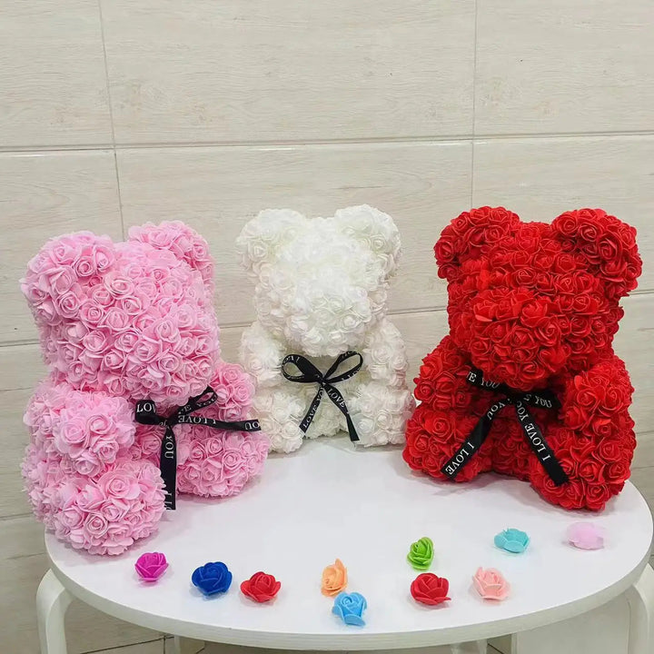 PetalHug – Regalo Definitivo Oso Rosa