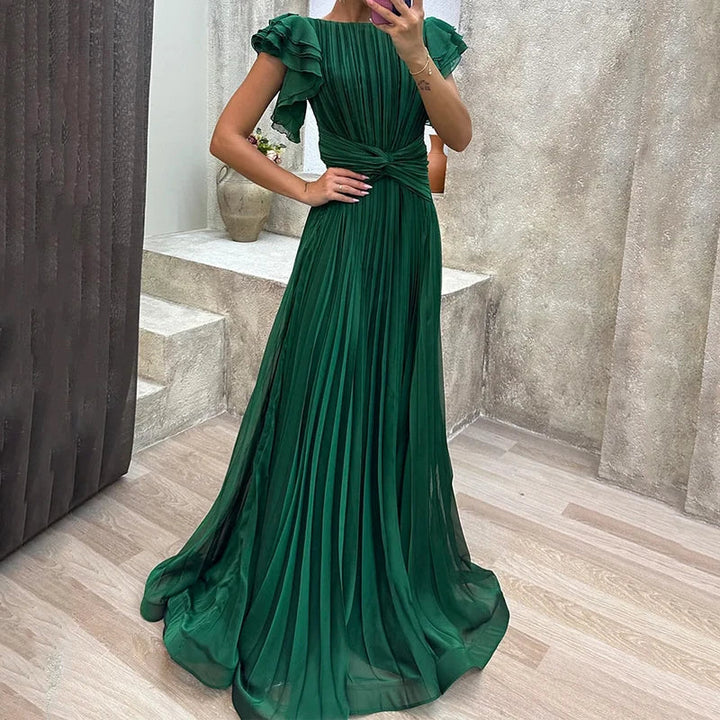Roery - Vestido Largo Plisado