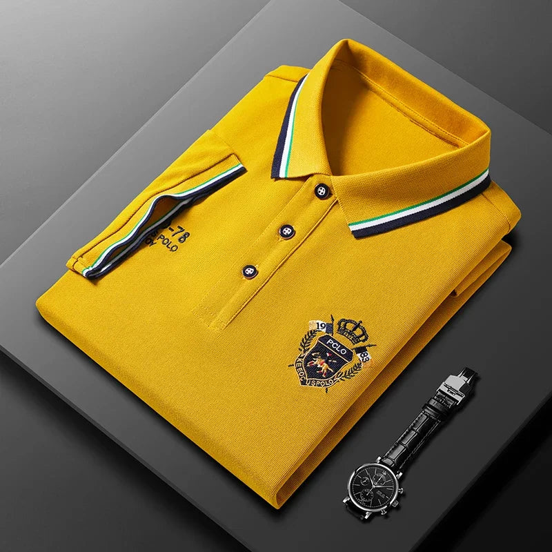 Mariusz - Polo De Manga Camiseta Corta Transpirable