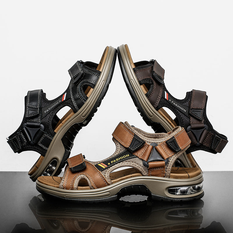 Breon - Sandalias Elegantes De Cuero