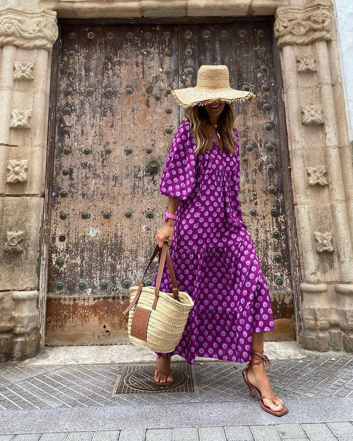 Berta - Vestido Largo Bohemio