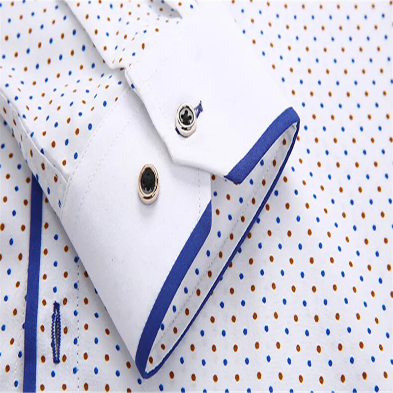 Jayson - Casual Manga Larga Camisa