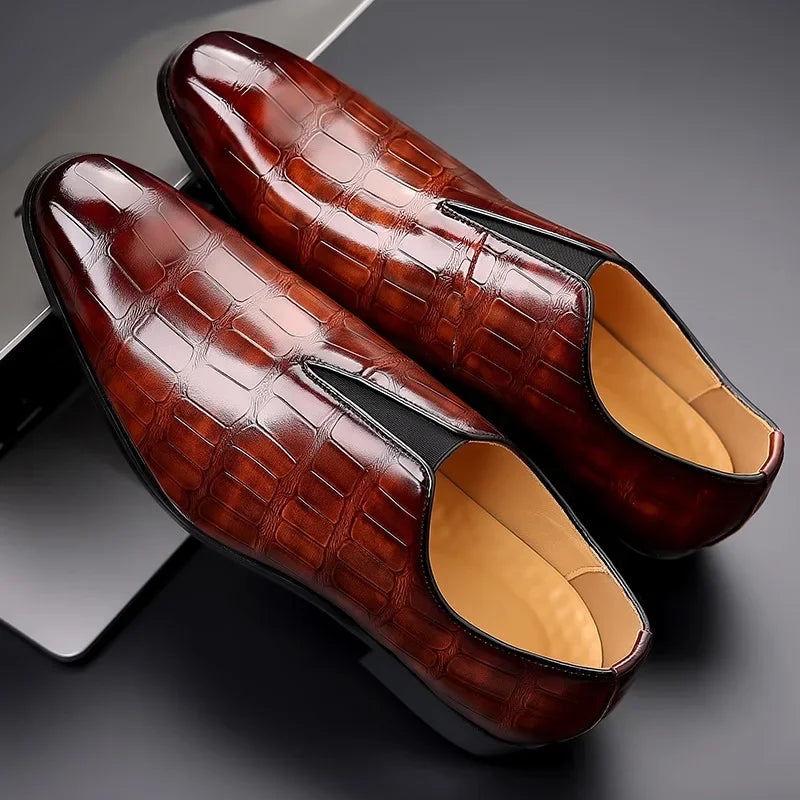 Zephan - Cómodos Zapatos De Cuero