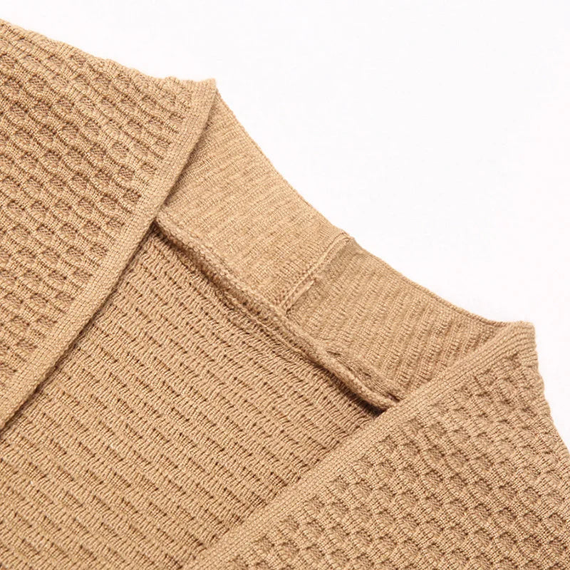Enzio - Blazer otoñal de jacquard