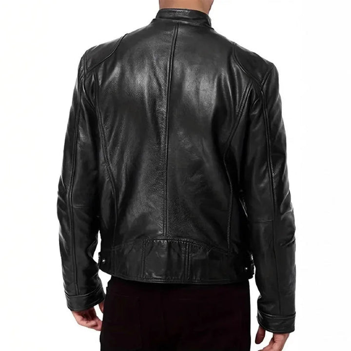 Daouda - Elegante Chaqueta De Cuero