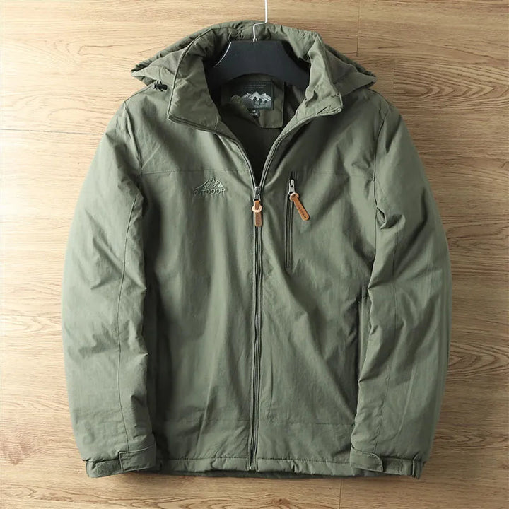 Linton - Abrigo Impermeable De Invierno Con Forro Polar