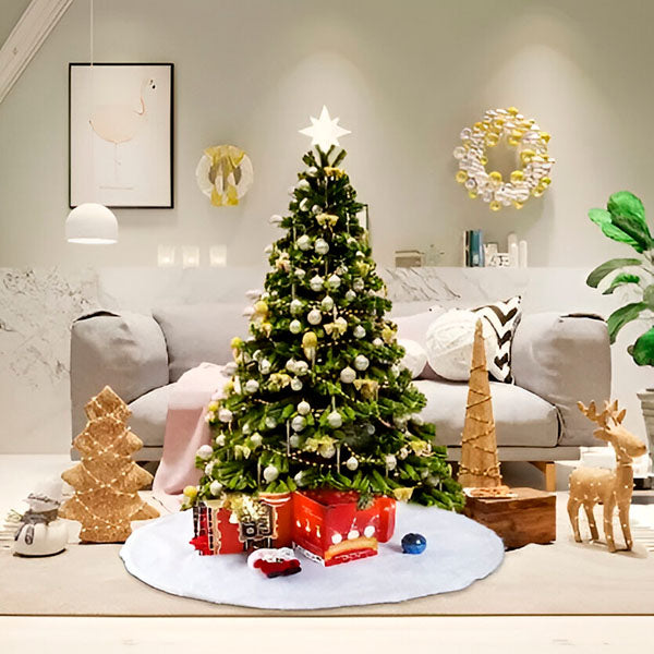 FestiveFleece - Alfombras Para el árbol De Navidad