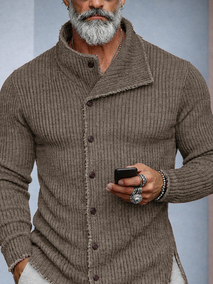 Espen - Top Asimétrico Con Cuello Alto