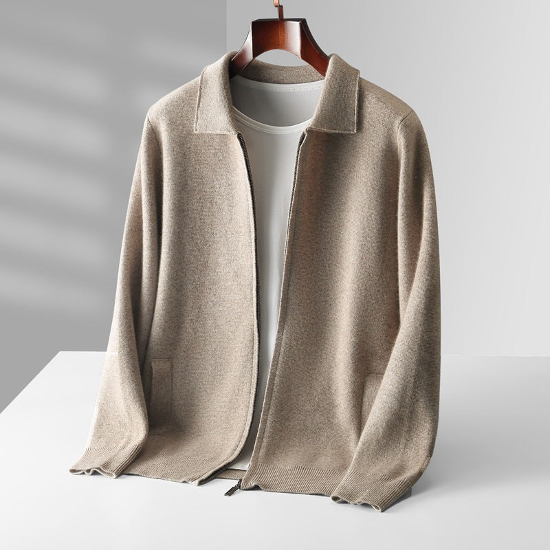 Keelon - Elegante Jersey De Lana Con Cremallera