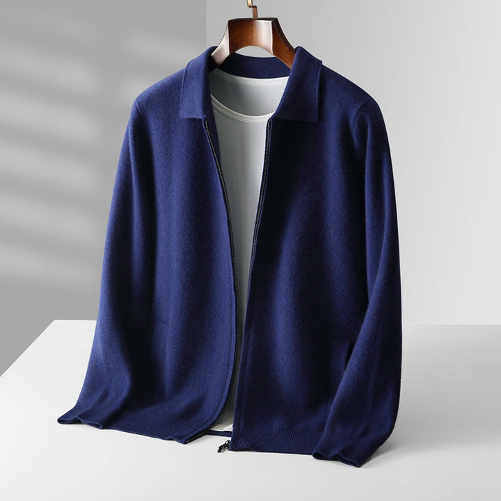 Keelon - Elegante Jersey De Lana Con Cremallera