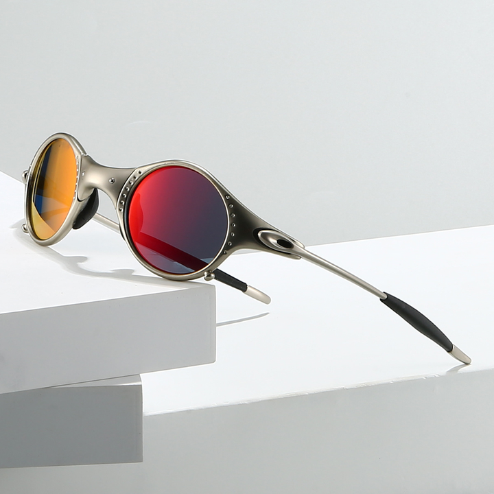 AeroShine - Gafas De Sol Con Cristales Redondos