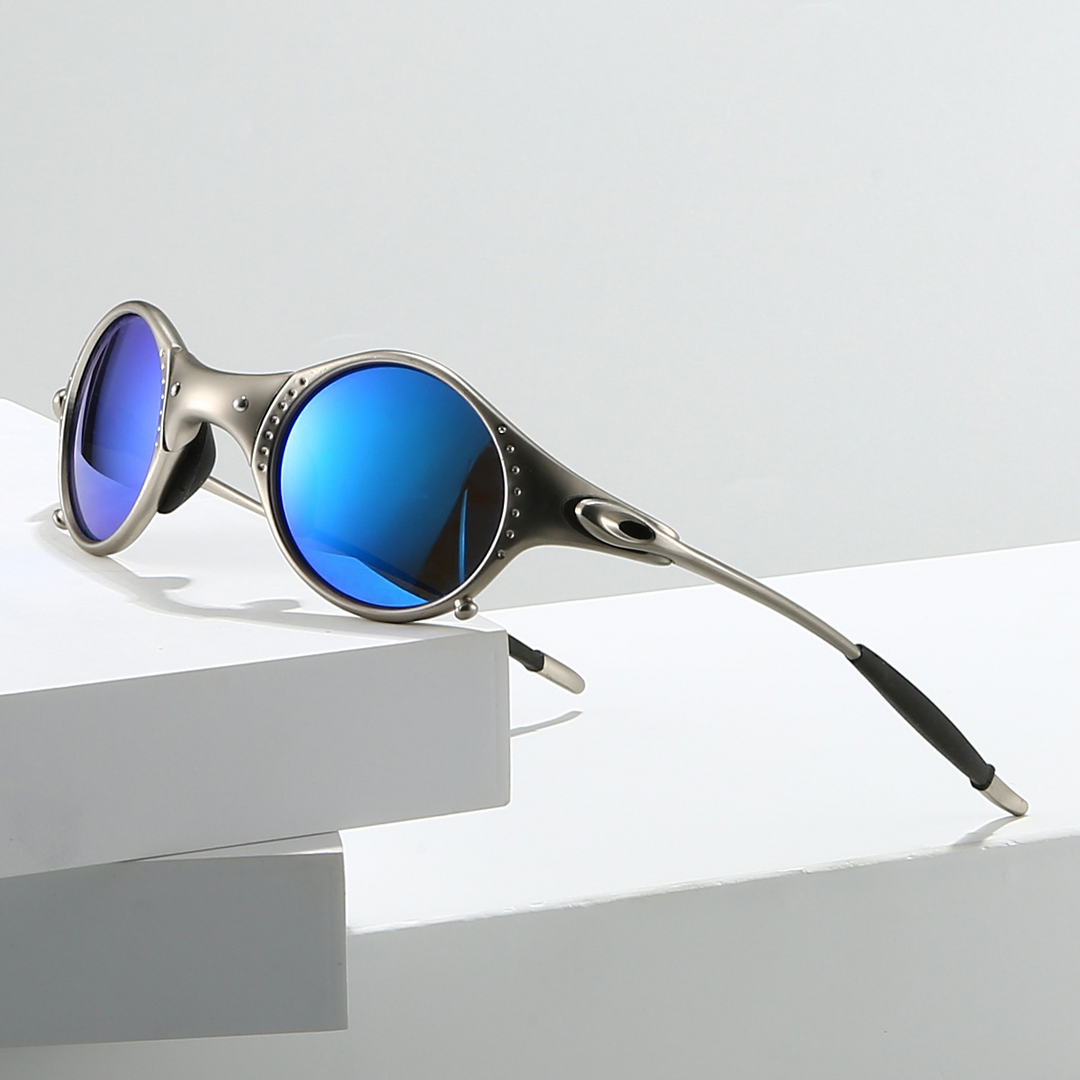 AeroShine - Gafas De Sol Con Cristales Redondos