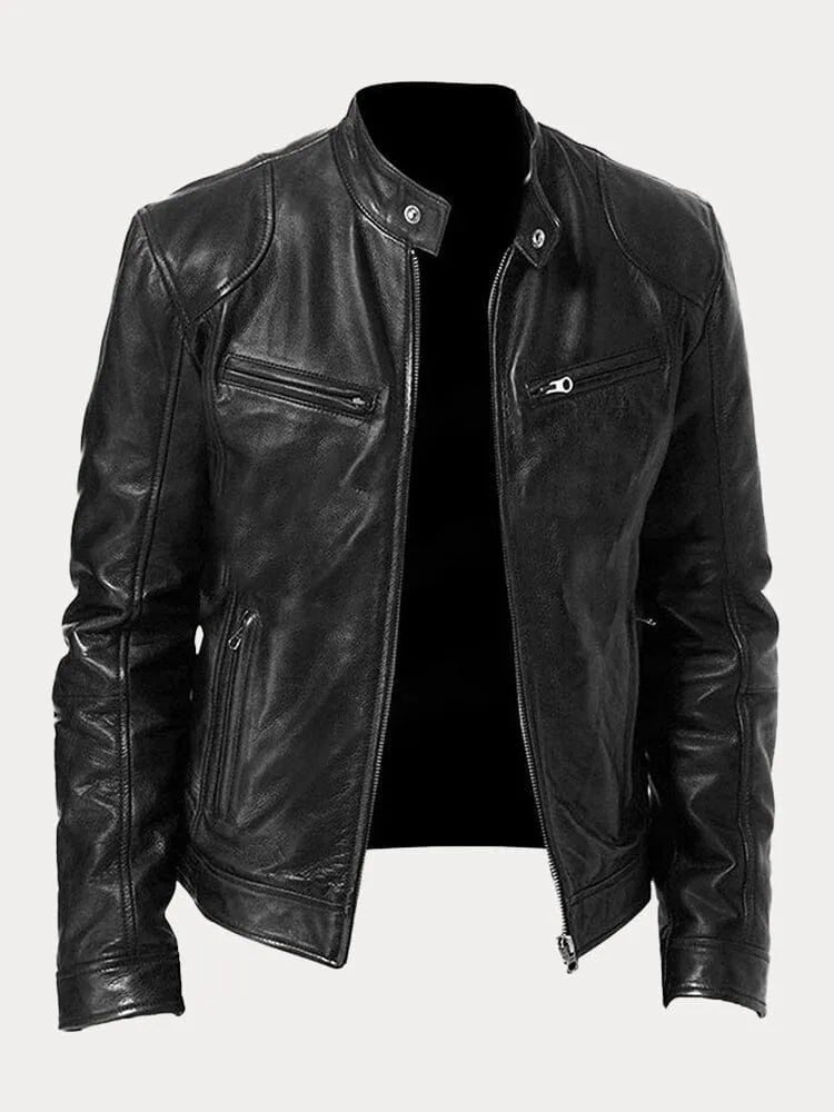 Chiron - Chaqueta De Cuero Informal