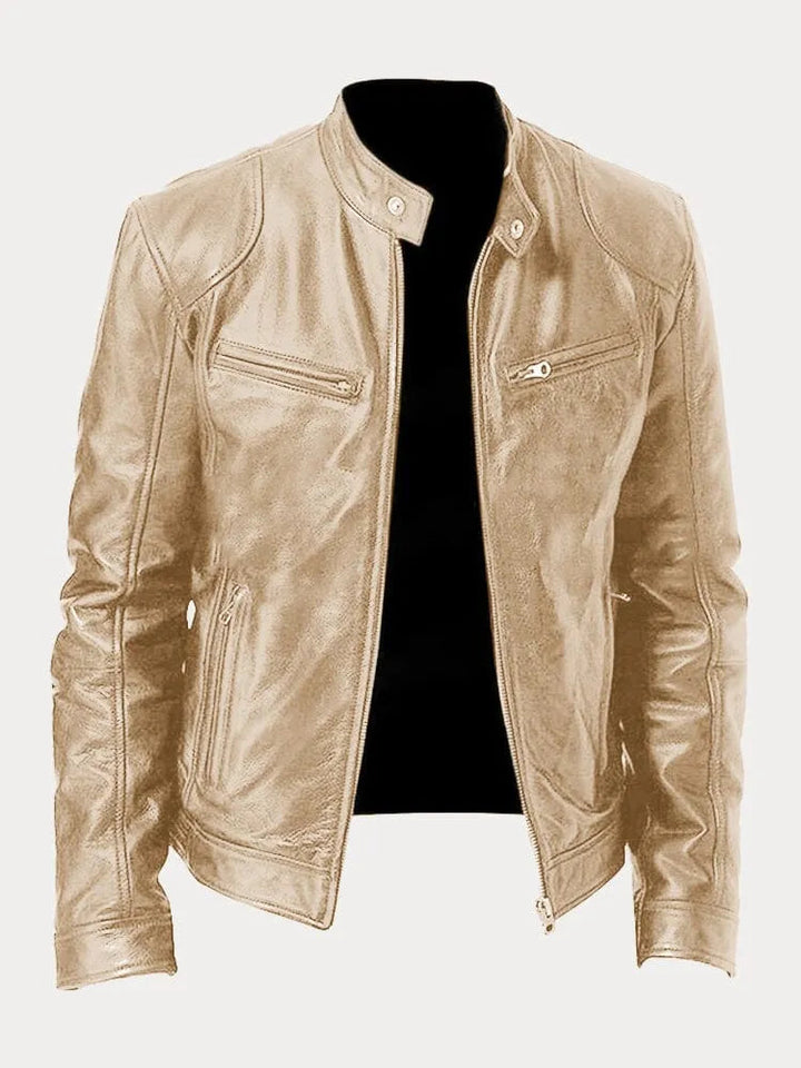 Nikodem – Chaqueta Informal De Cuero