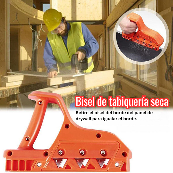 PlasterTrim - Cepillo Manual Para Cortar Cartón Yeso