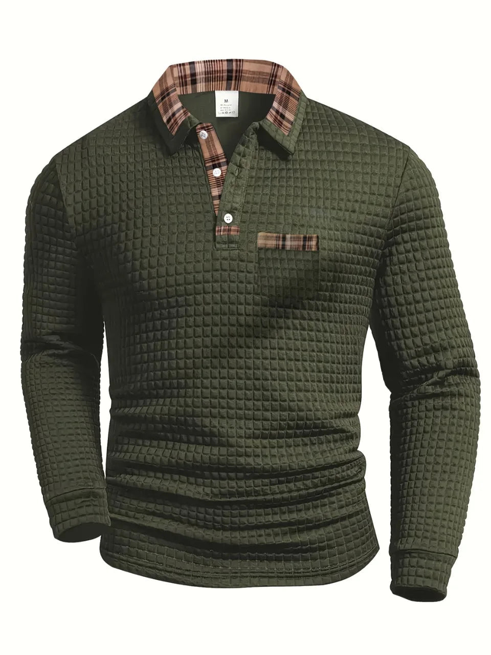 Dvarko - Polo Informal Con Estampado De Cuadros