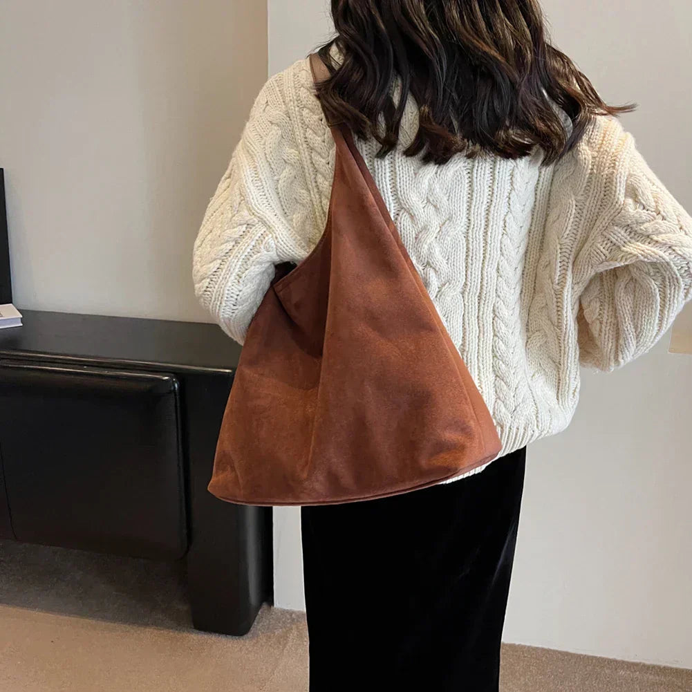 Fabiana - Bolso de Piel de Ante