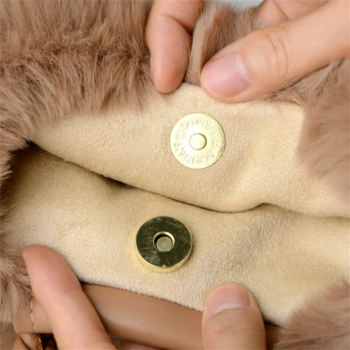 Narnia - Bolso Bandolera de Peluche con Forma de Calabaza
