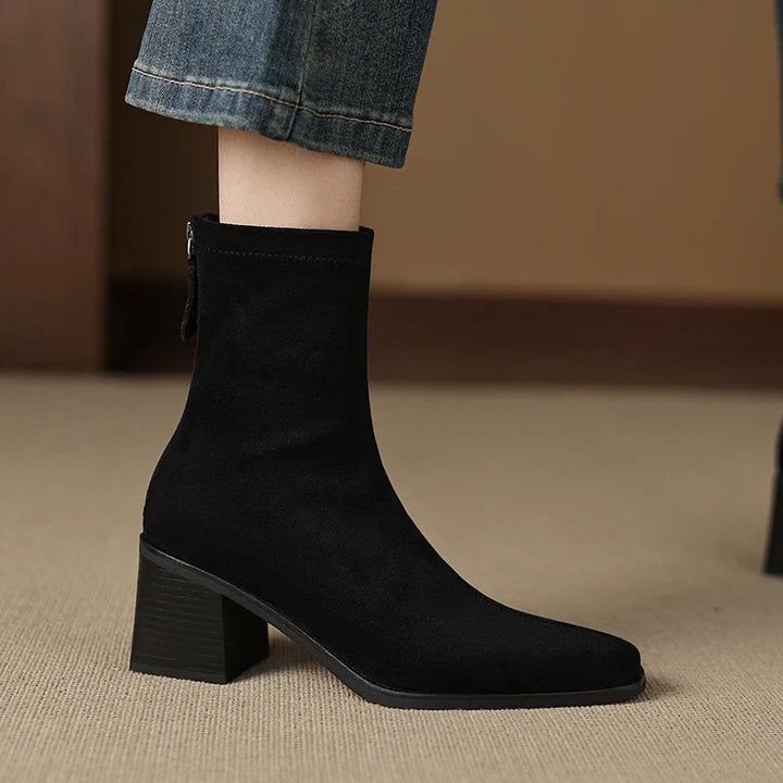Sheley - Elegantes Botines De Ante