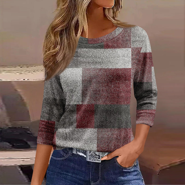 Riet – Camisa Holgada Estampada Con Mangas