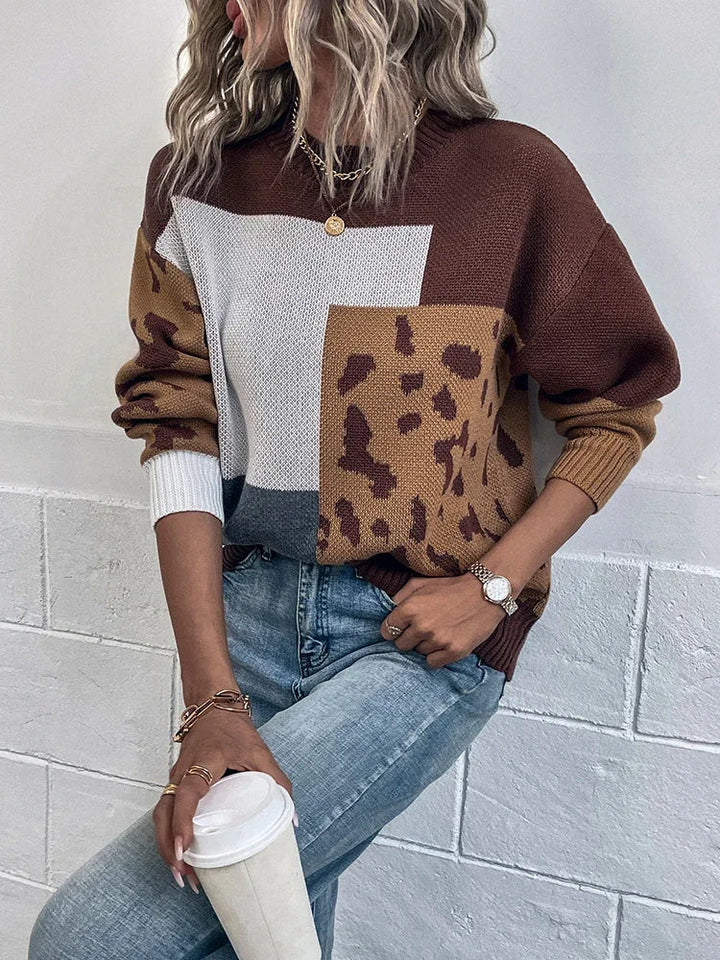 Katren - Jersey De Punto Con Estampado De Leopardo