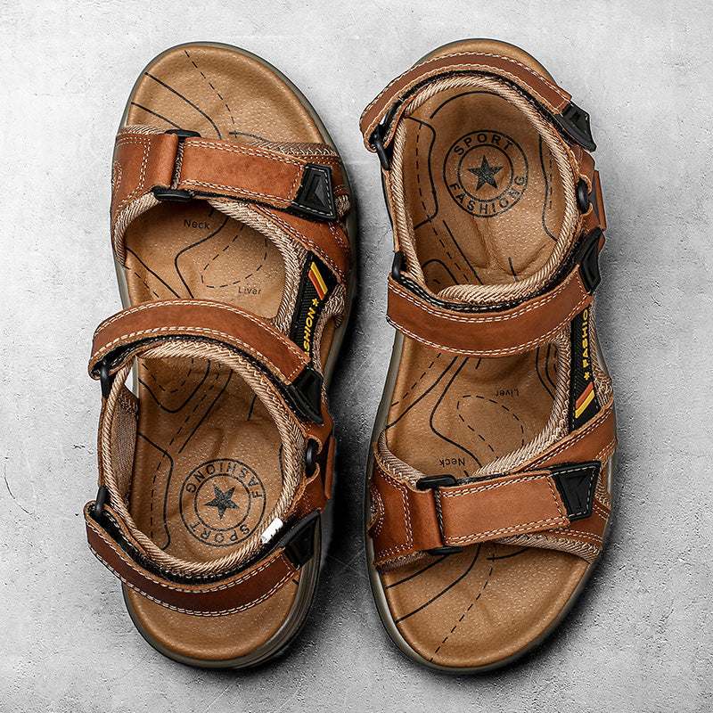 Breon - Sandalias Elegantes De Cuero