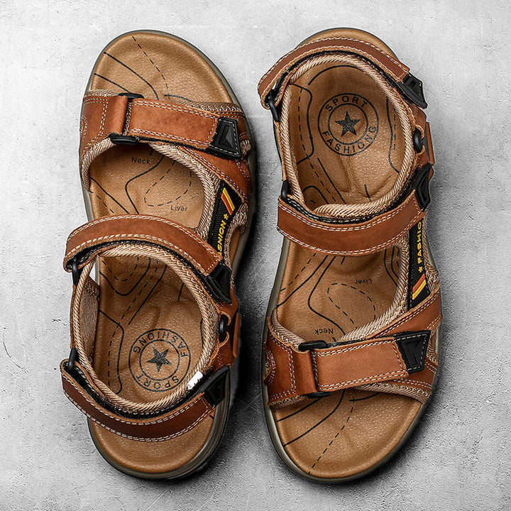 Breon - Sandalias Elegantes De Cuero