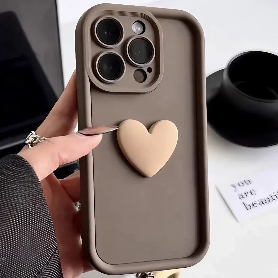Heartora - Funda Para iPhone Historia de Amor Con Diseño de Corazón